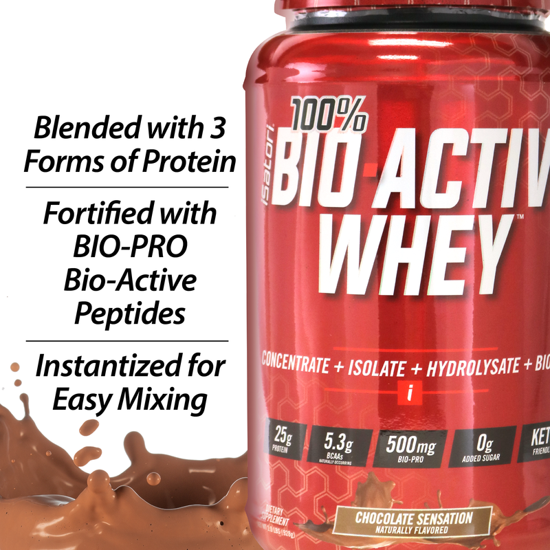 100% Bio-Active Whey™ Protein Powder