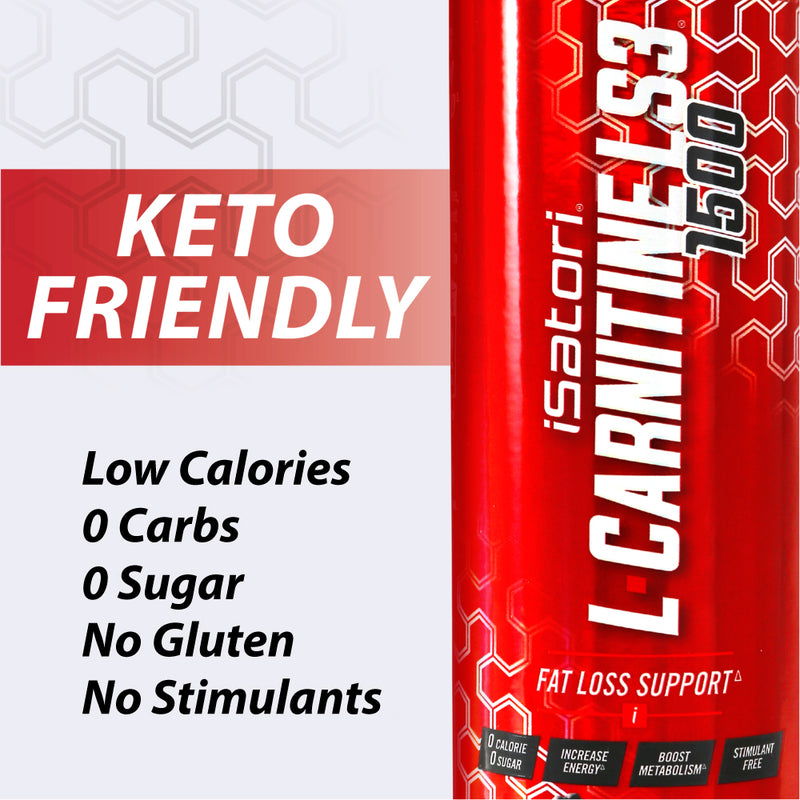 L-Carnitine LS3® 1500 Concentrated Liquid Fat Burner and Metabolism Activator