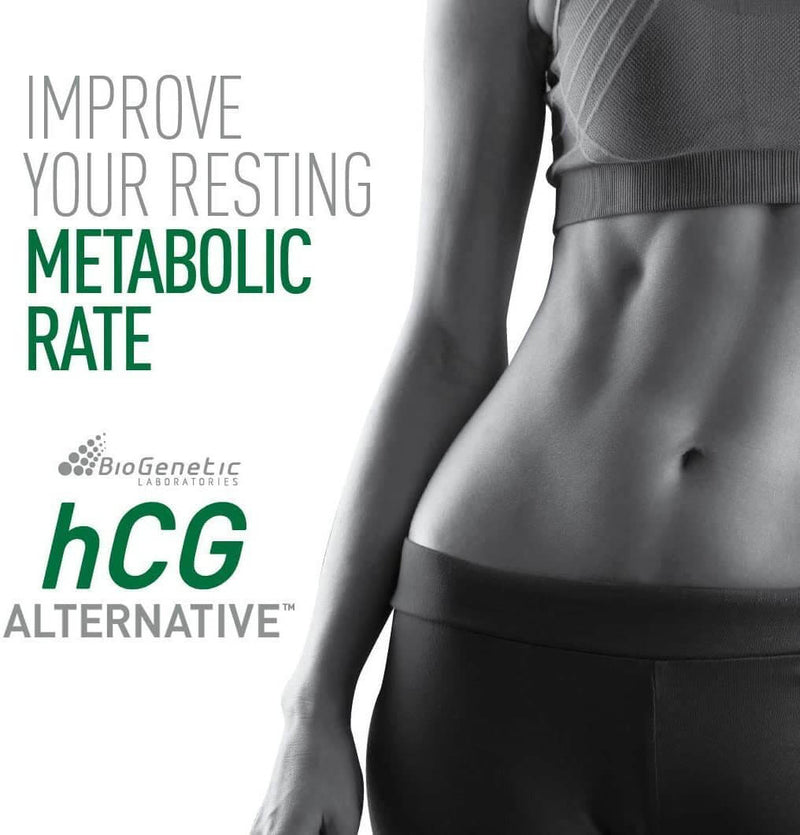 Improve your resting metabolic rate with BioGenetic Laboratories hCG ALTERNATIVE