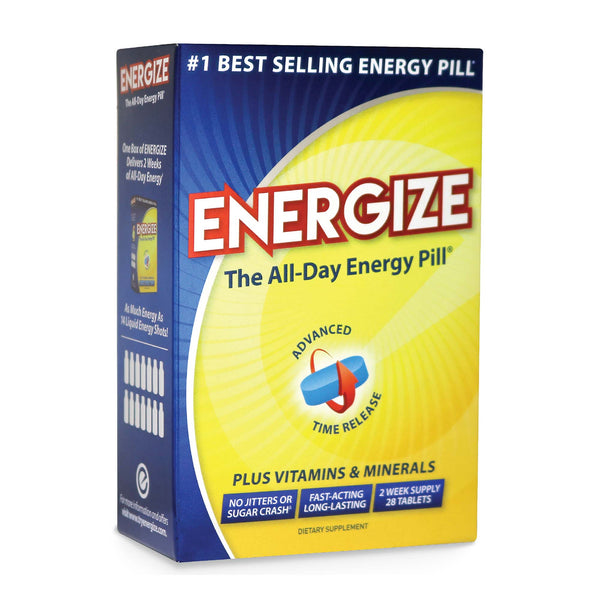 ENERGIZE™ Energy Pills - All Day Energy (28 Count)