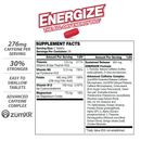 ENERGIZE™ Extra Strength Energy Pills - All Day Energy (60 Count)