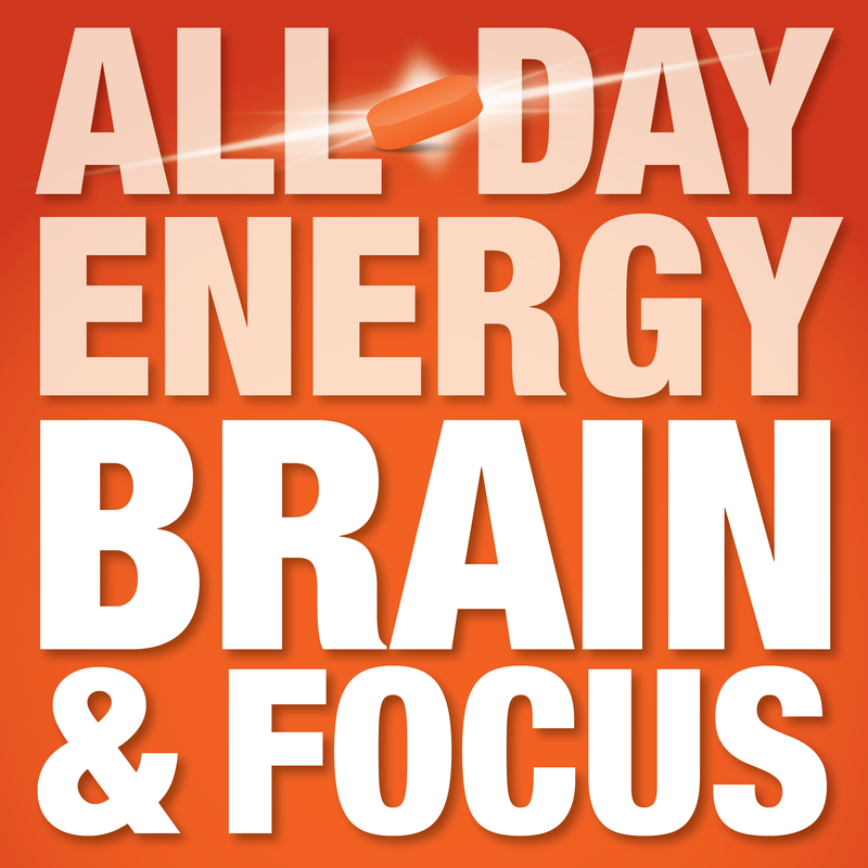 ENERGIZE™ Brain & Focus All-Day Energy Pill (60 Count)
