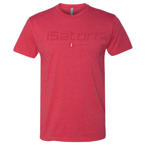 iSatori Tonal Logo Workout T-Shirt, Red